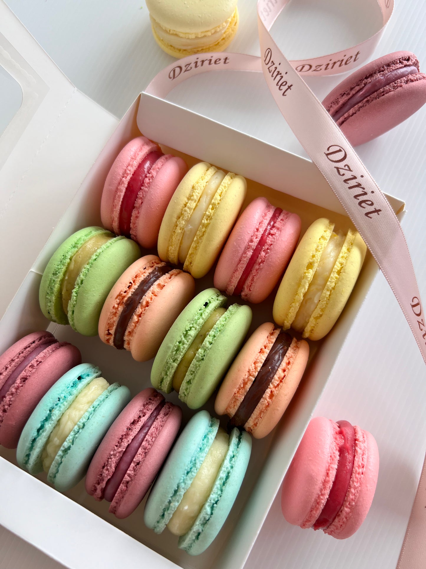 Les Macarons  | 18kr/stk. | Min. 12 stk.